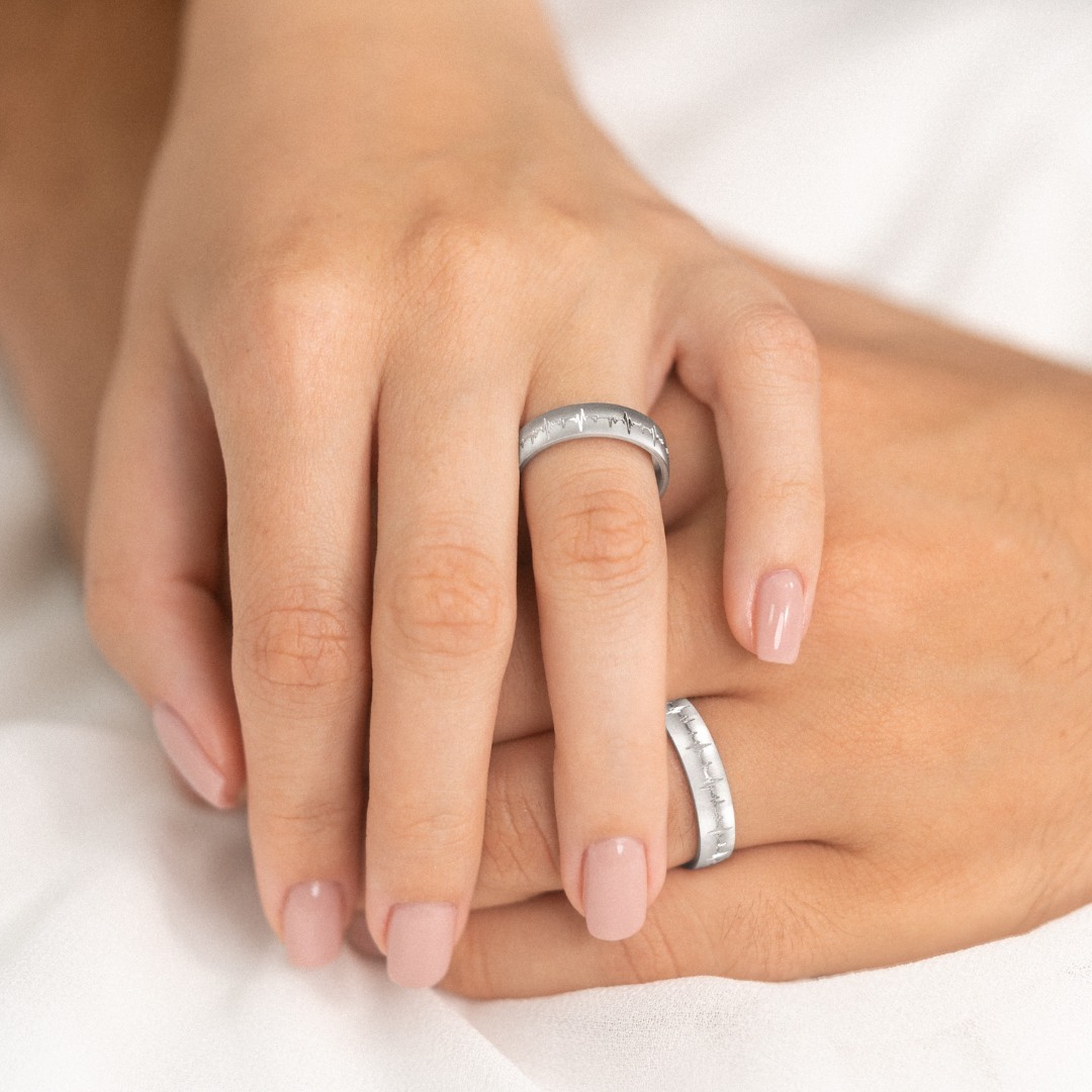 Verighetă bărbat Fancy 126 din aur galben de 14K